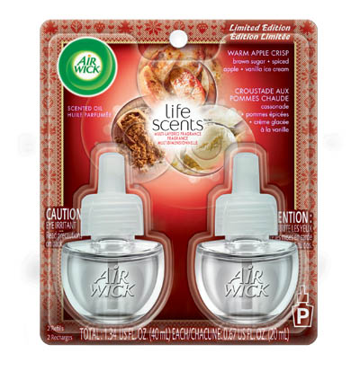 AIR WICK Scented Oil  Warm Apple Crisp Discontinued